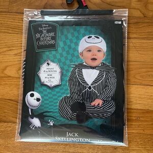 NWT Disney Jack Skellington Baby Costume 18-24 Mos.